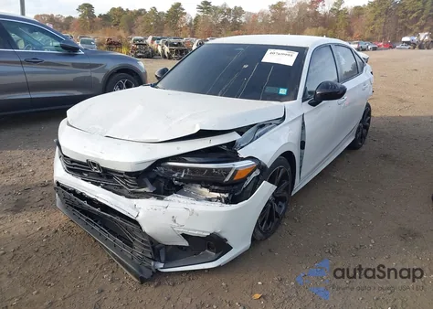 2024 Honda Civic Sport из США, поврежденный, VIN 2HGFE2F51RH581514